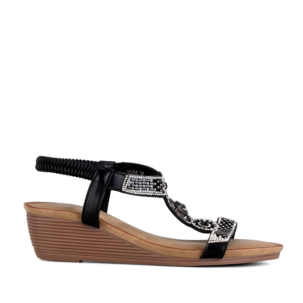 Sandalias Mujer Jacinta Negro Weide