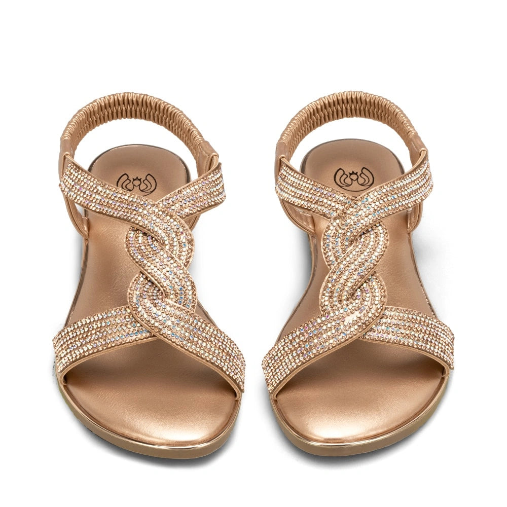 Sandalias Mujer Juana Champan Weide
