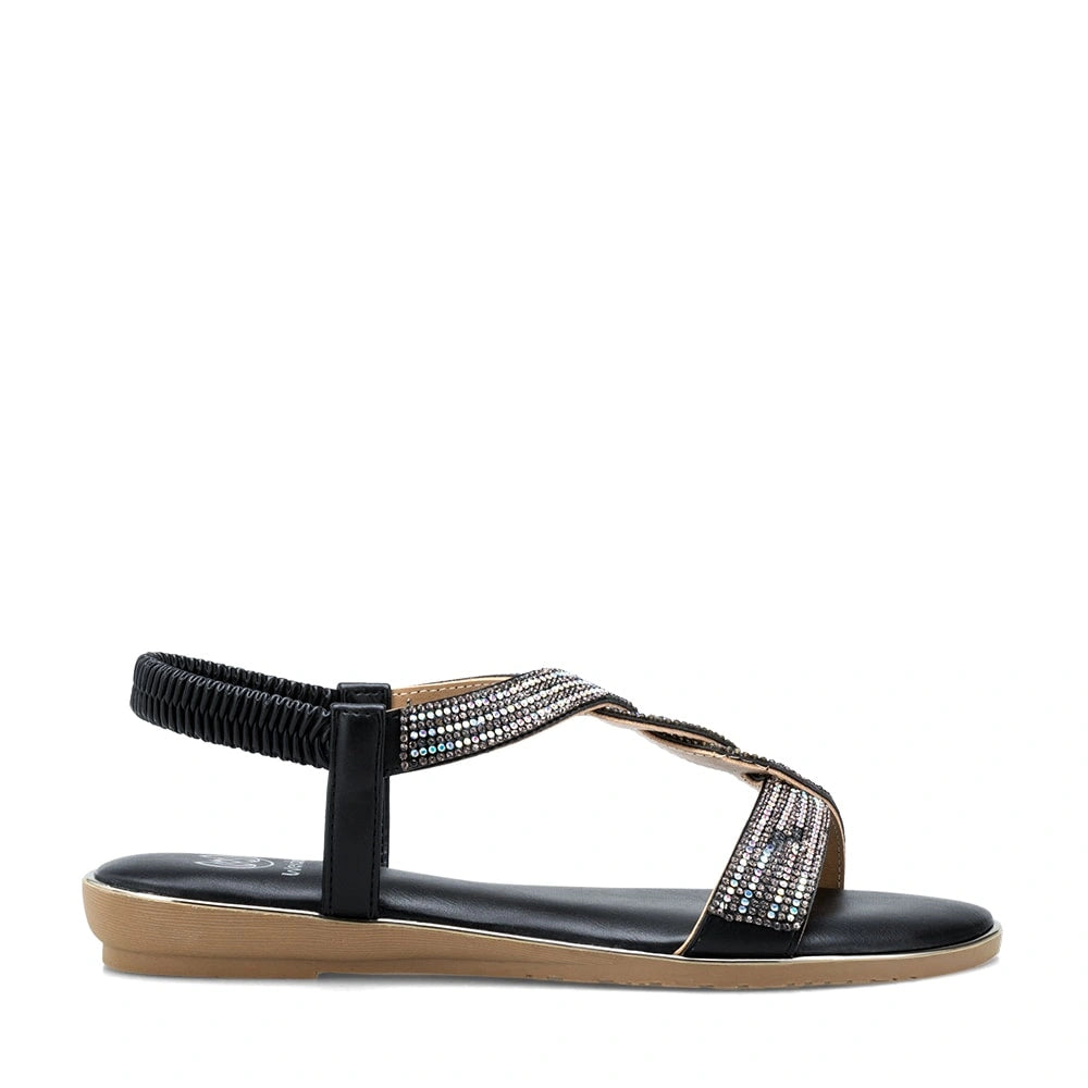 Sandalias Mujer Juana Negro Weide