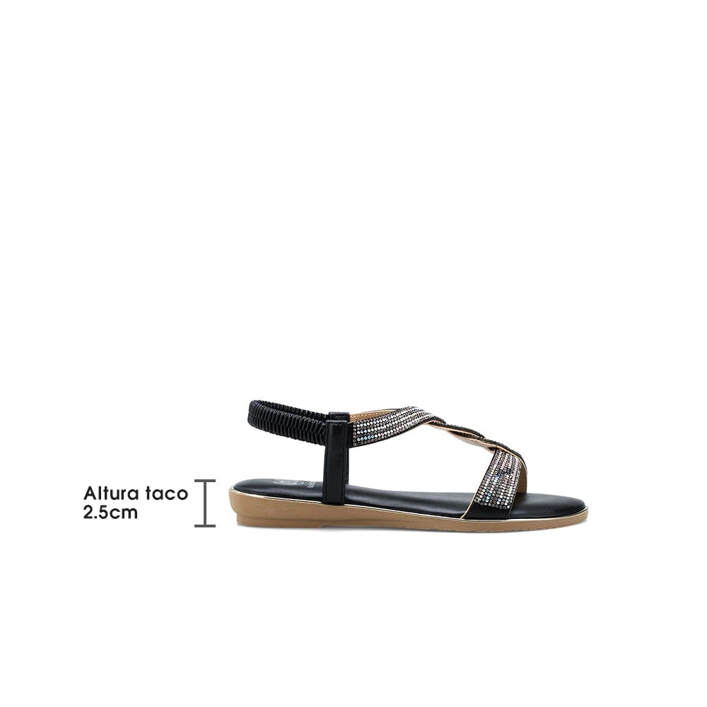 Sandalias Mujer Juana Negro Weide