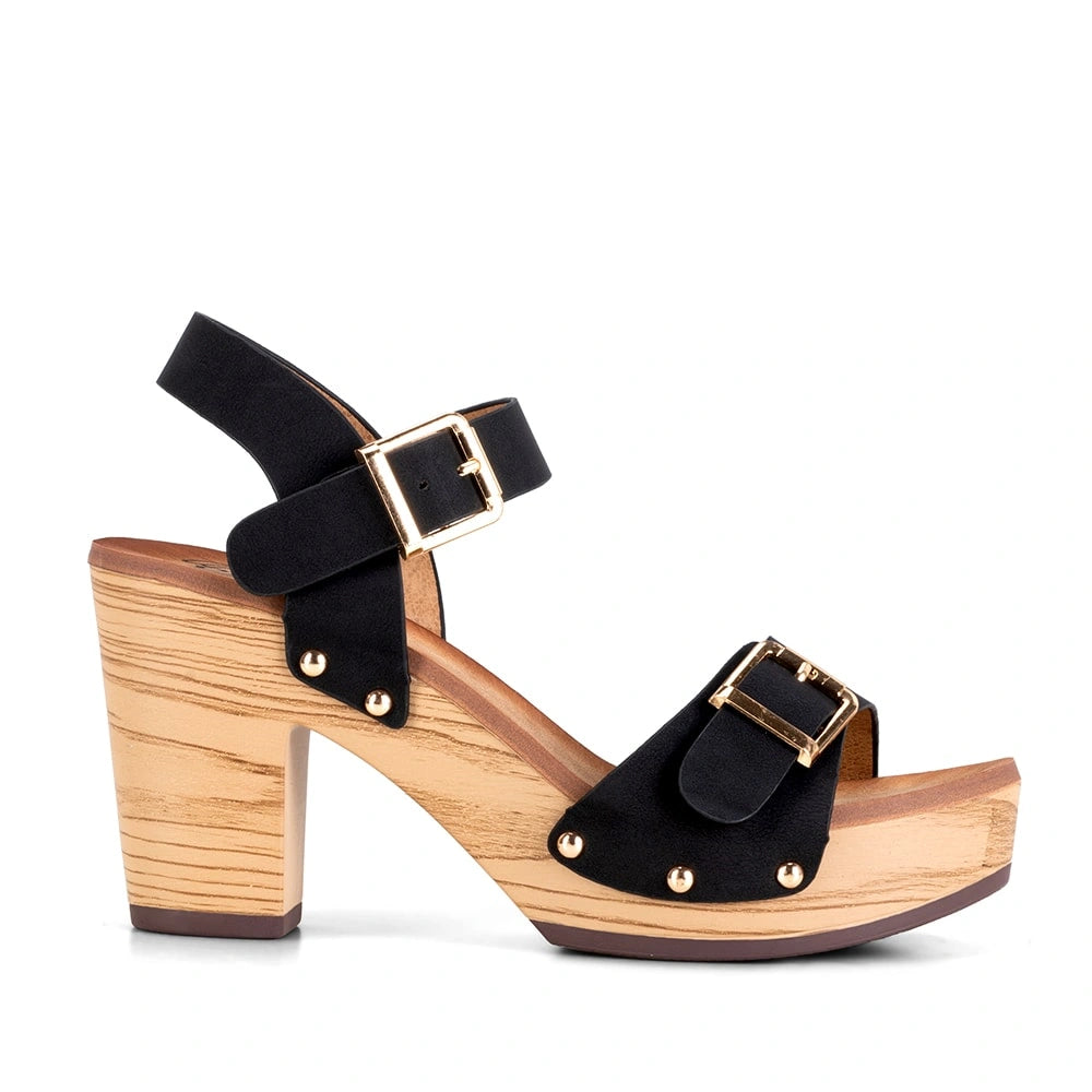 Sandalias Mujer Yolanda Negro Weide