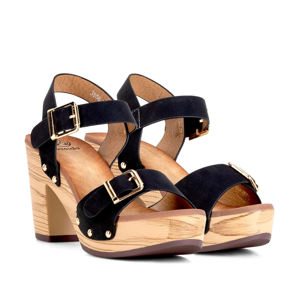 Sandalias Mujer Yolanda Negro Weide