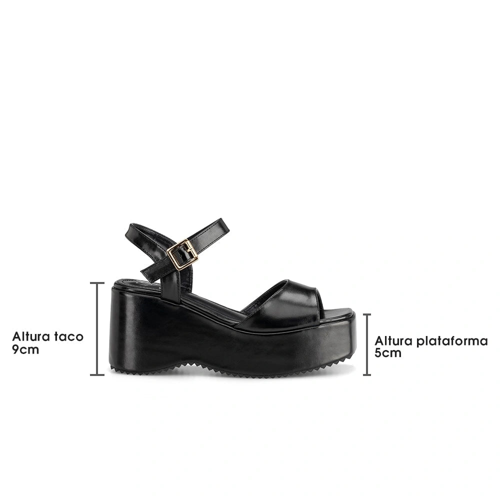 Sandalias Mujer Adelaida Negro Weide