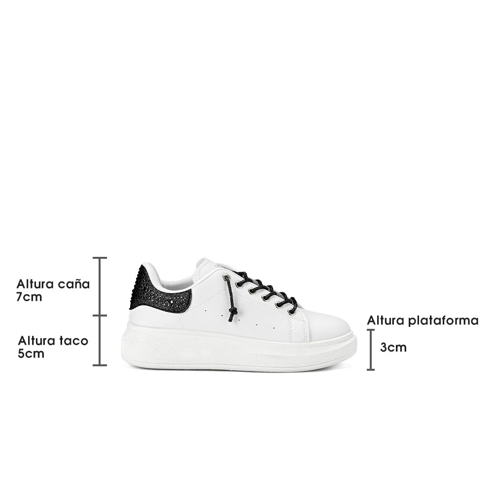 Zapatilla Mujer Alice Negro Weide