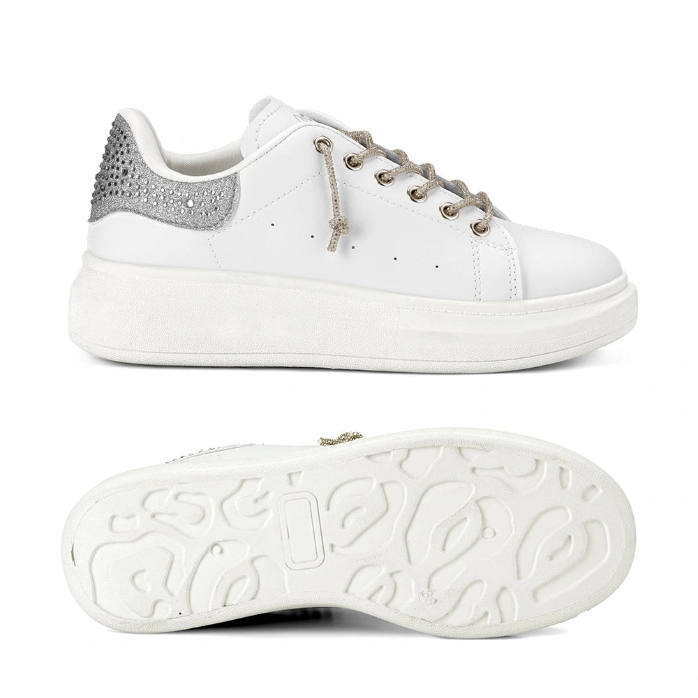 Zapatilla Mujer Alice Plateado Weide