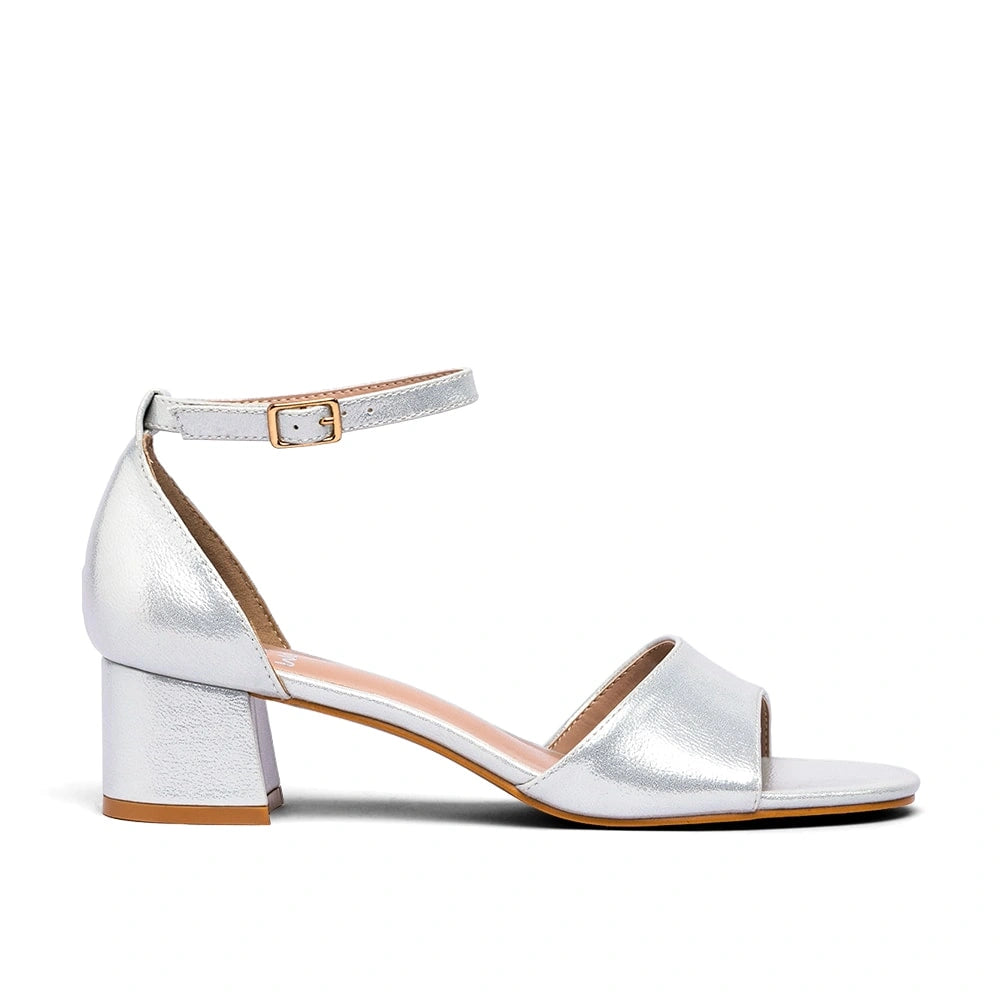 Sandalias Mujer Epifania Plateado Weide