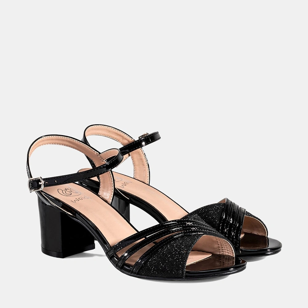 Sandalias Fiesta Mujer Sara Negro Weide