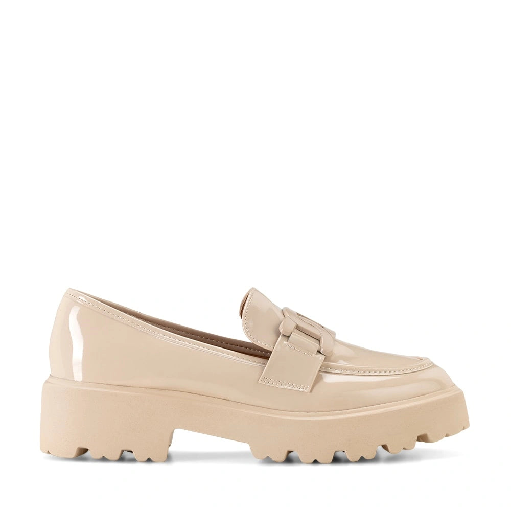 Mocasin Mujer Martina Beige Weide