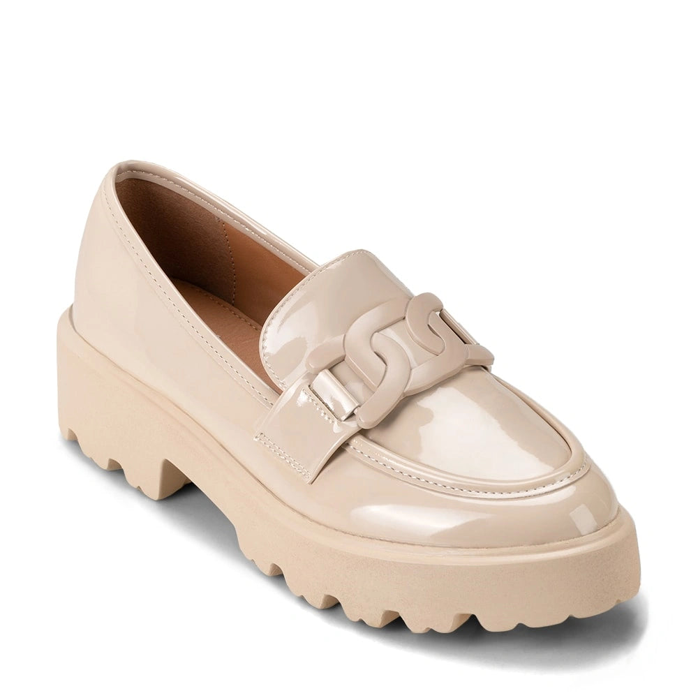 Mocasin Mujer Martina Beige Weide