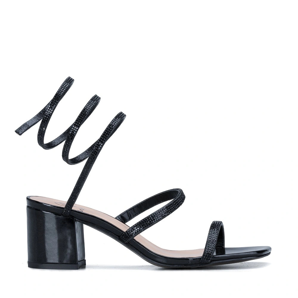 Sandalias Fiesta Mujer Edurne Negro Weide