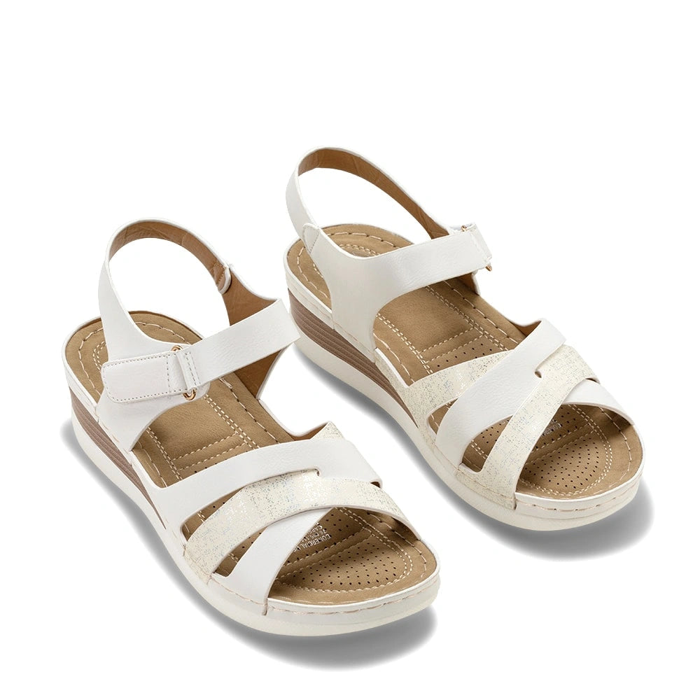 Sandalias Mujer Eugenia Blanco Weide