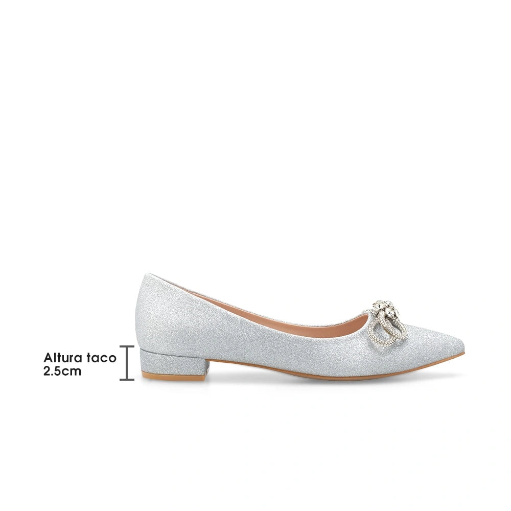Ballerinas Mujer Osian Plateado Weide