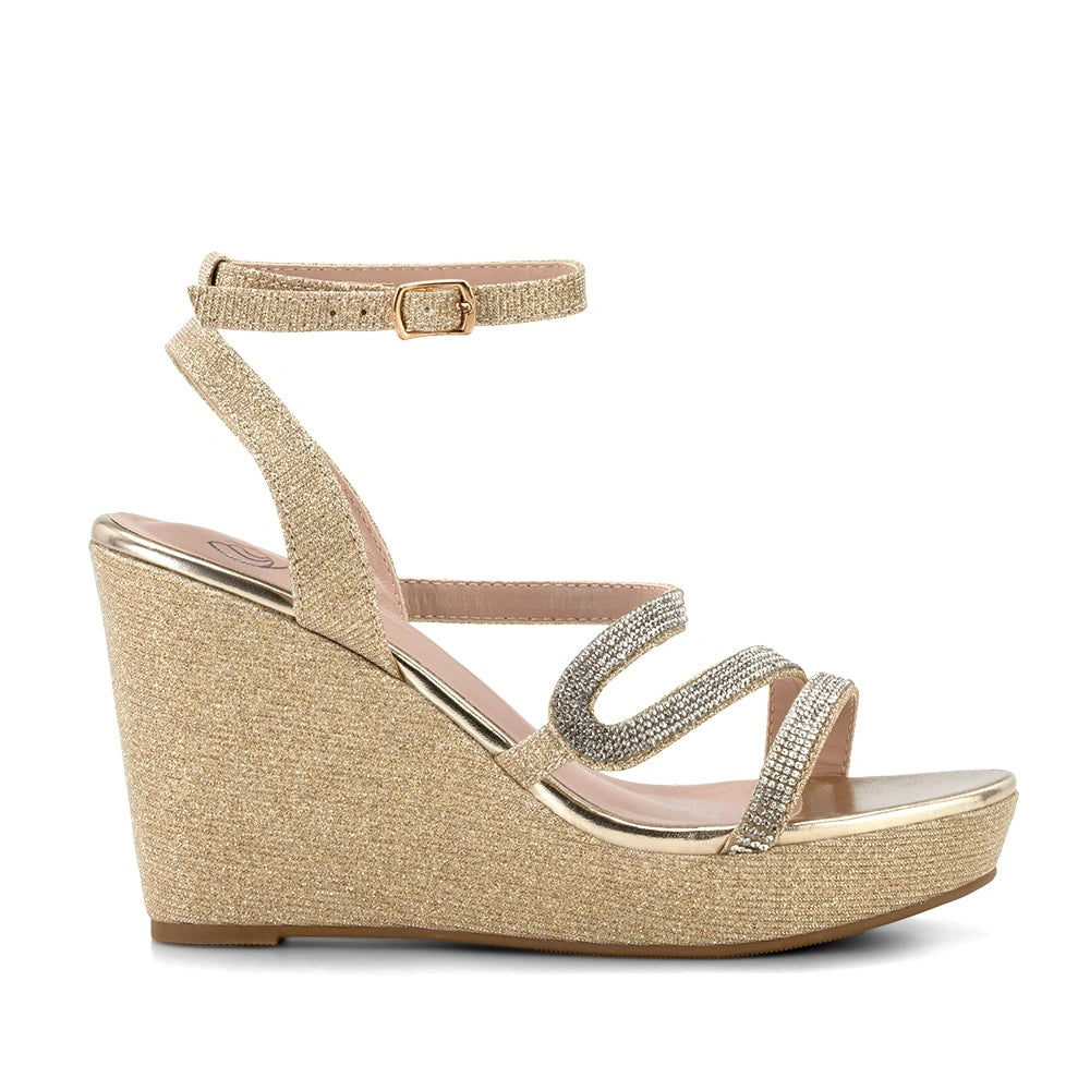 Sandalias Mujer Borgia Dorado Weide