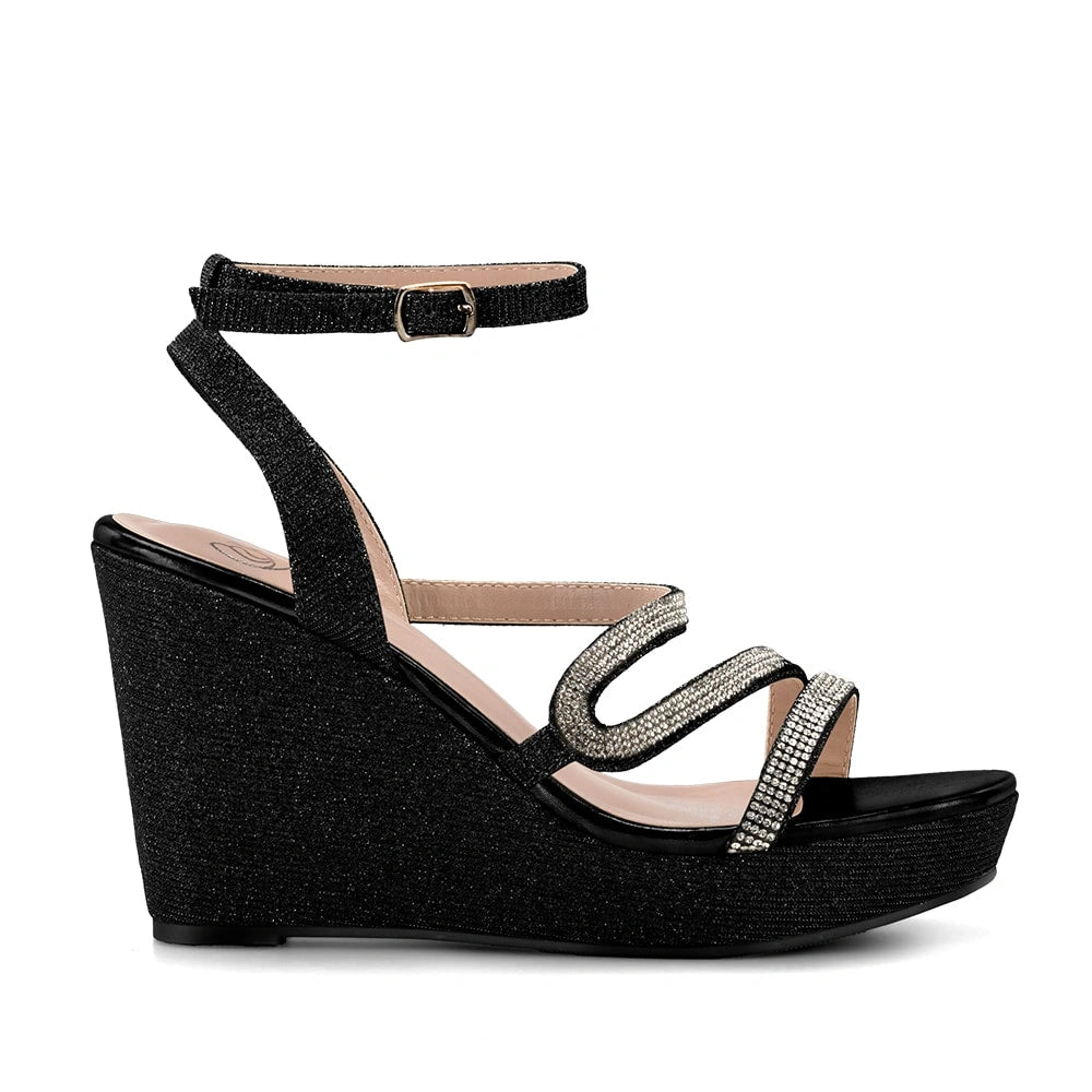 Sandalias Mujer Borgia Negro Weide