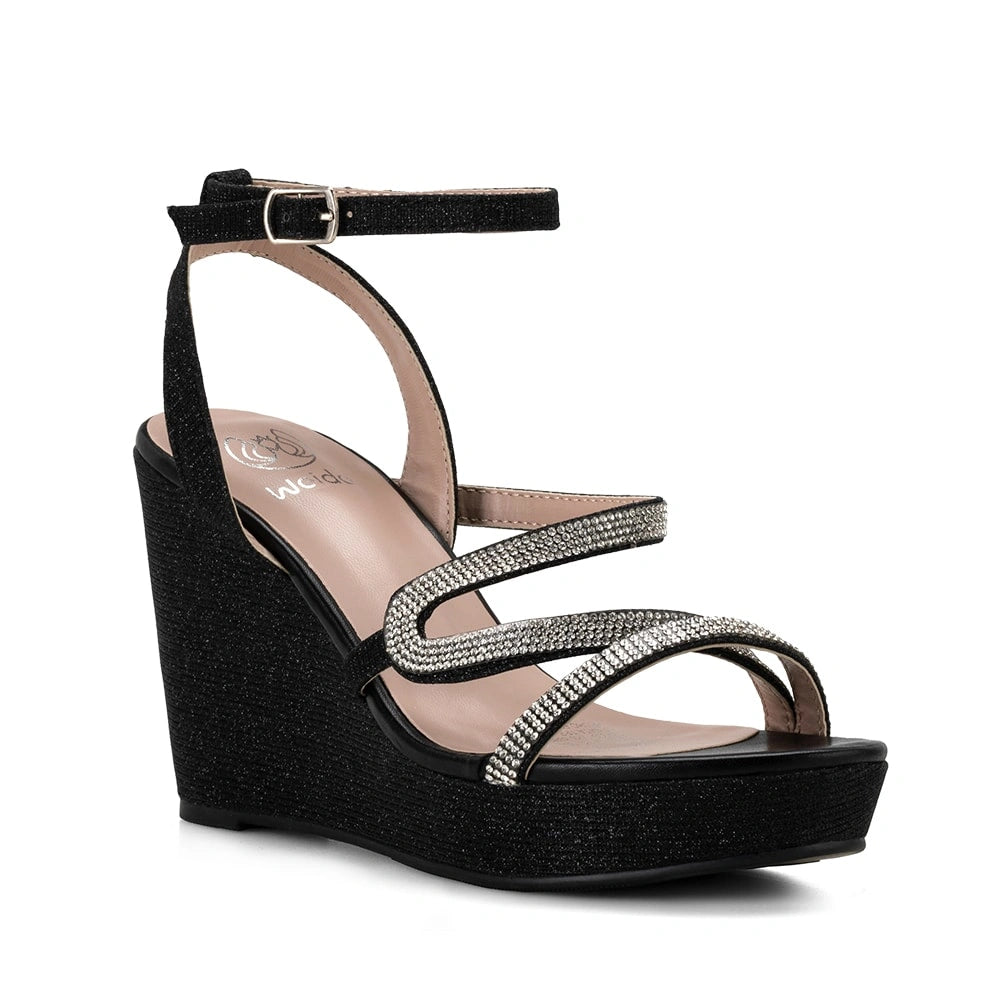 Sandalias Mujer Borgia Negro Weide