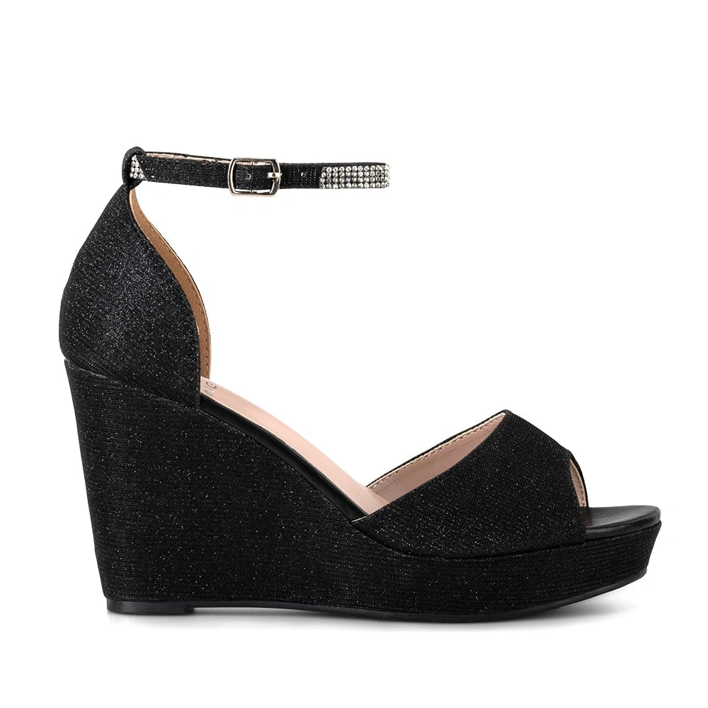 Sandalias Mujer Licha Negro Weide
