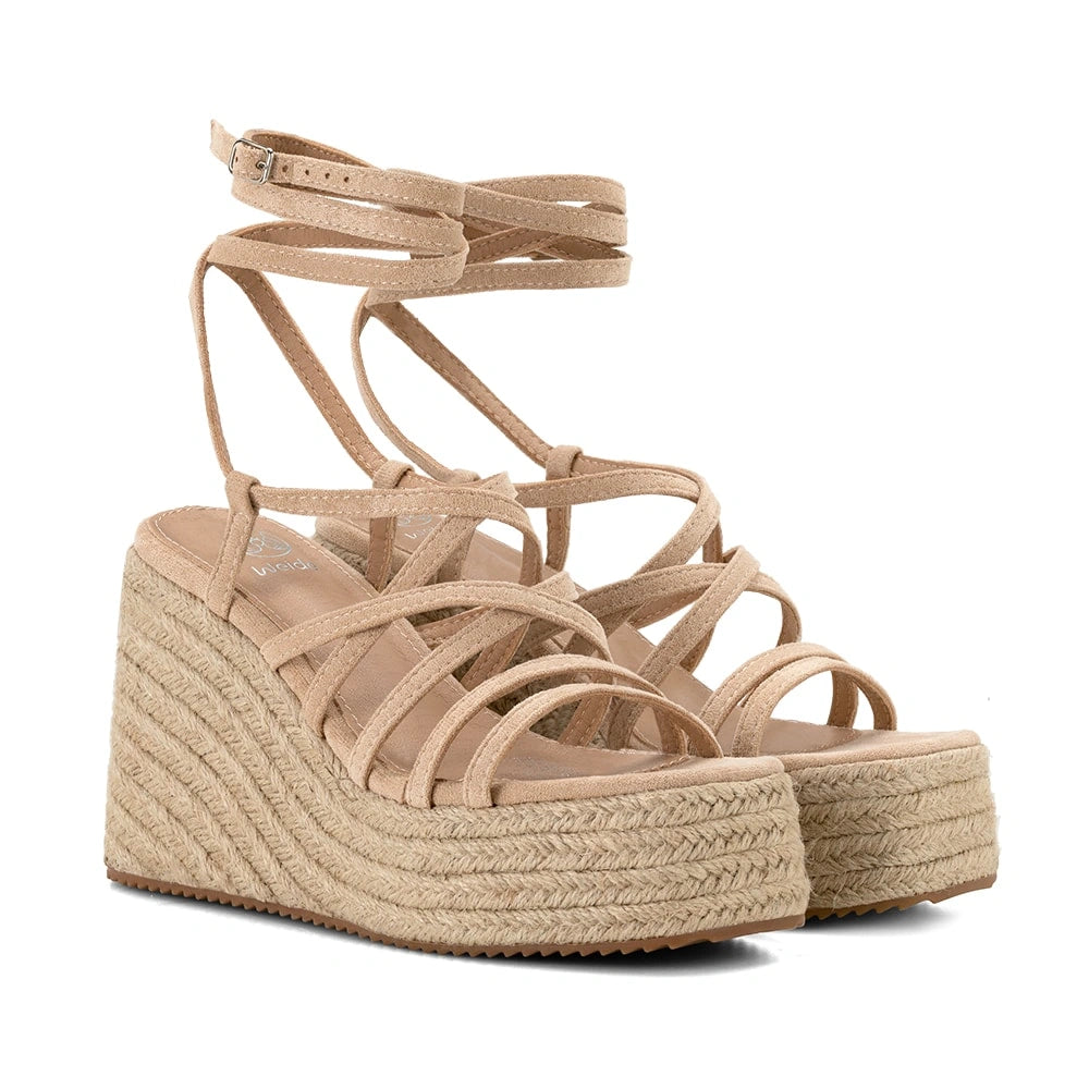 Sandalias Mujer Carla Beige Weide