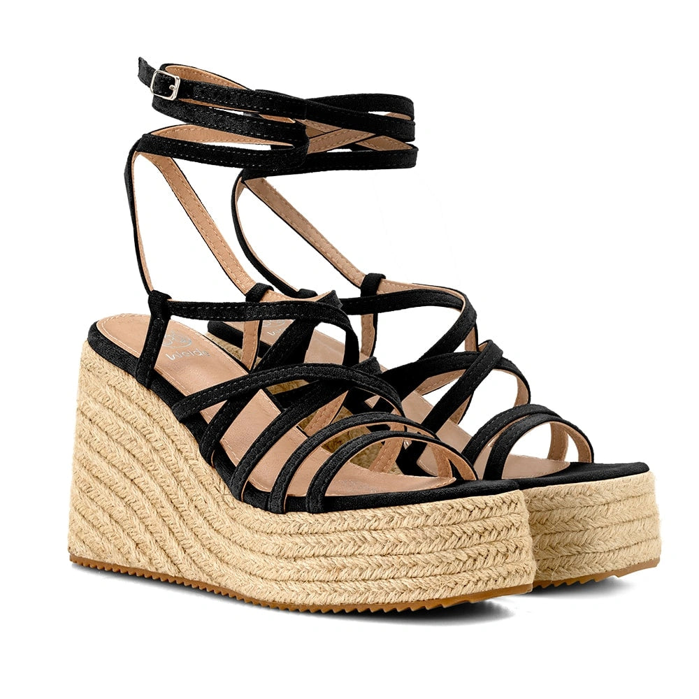 Sandalias Mujer Carla Negro Weide