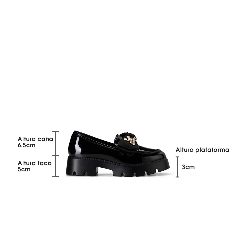 Mocasin Mujer Jimena Negro Weide