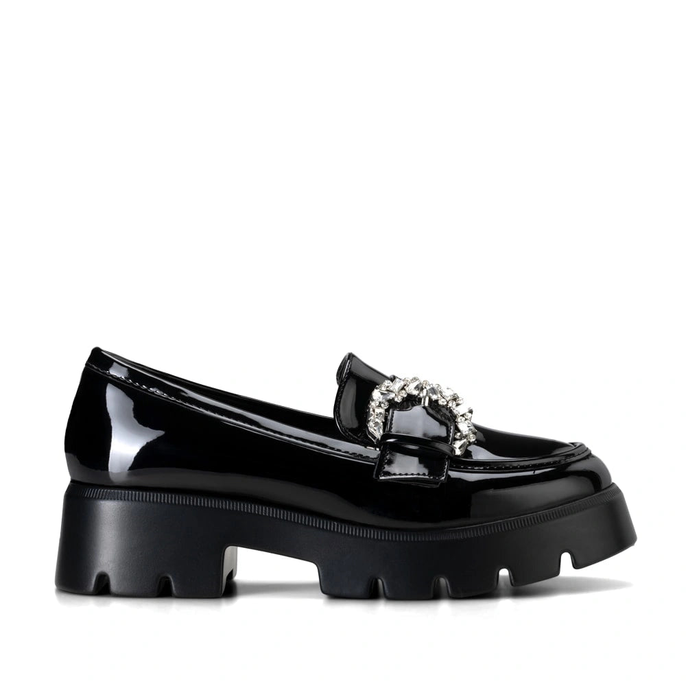 Mocasin Mujer Raquel Negro Weide