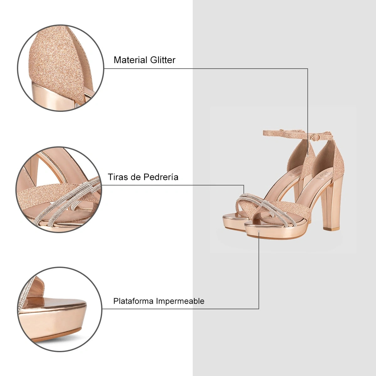 Sandalias Mujer Lourdes Champan Weide