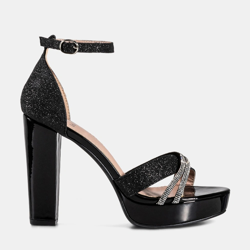 Sandalias Mujer Lourdes Negro Weide