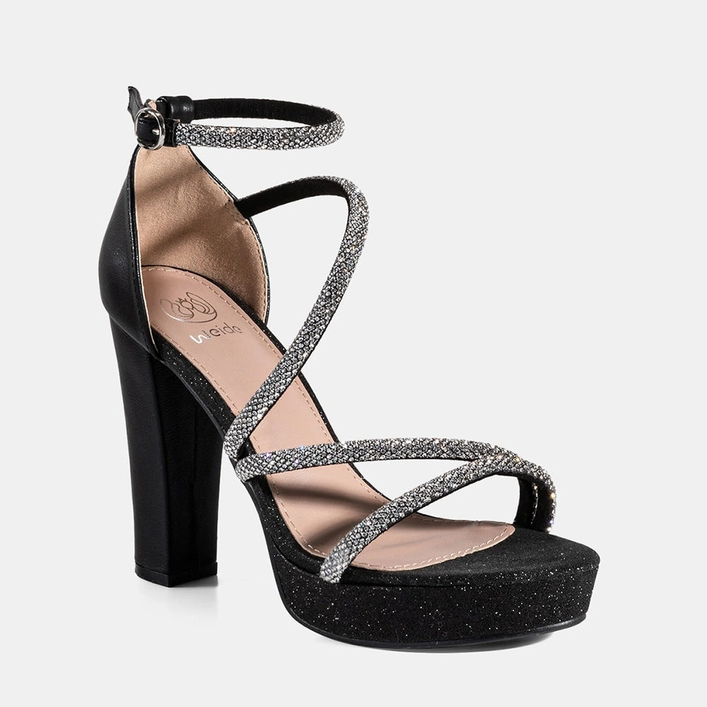 Sandalias Mujer Salma Negro Weide