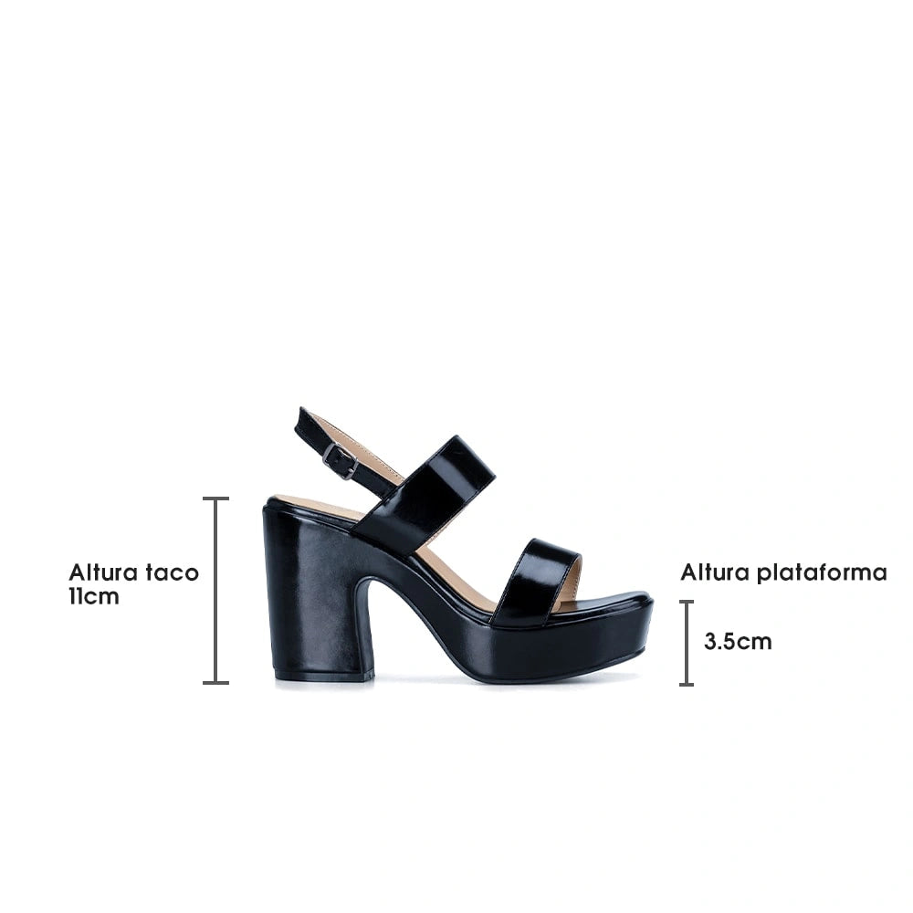 Sandalias Mujer Ximena Negro Weide