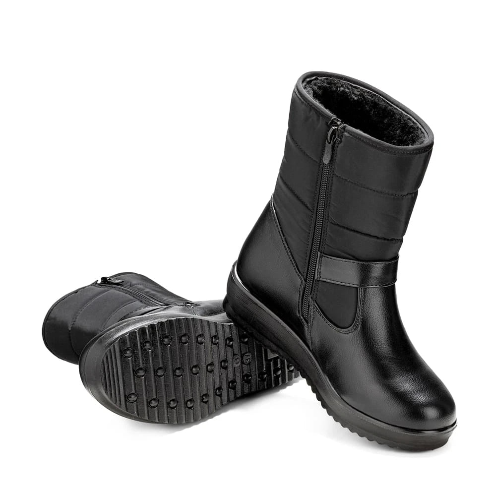 BOTAS DE NIEVE MUJER NEGRO WEIDE TFA190