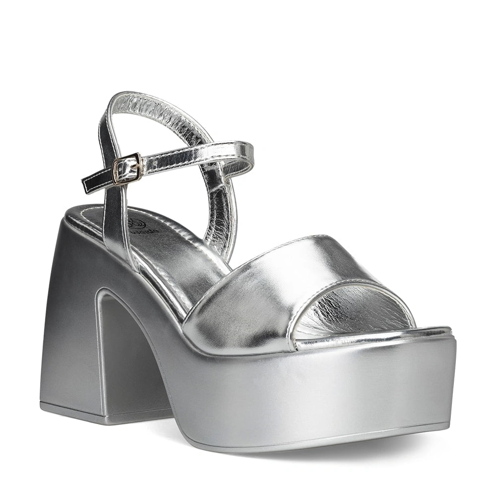 Sandalias Fiesta Mujer Ainoa Plateado Weide