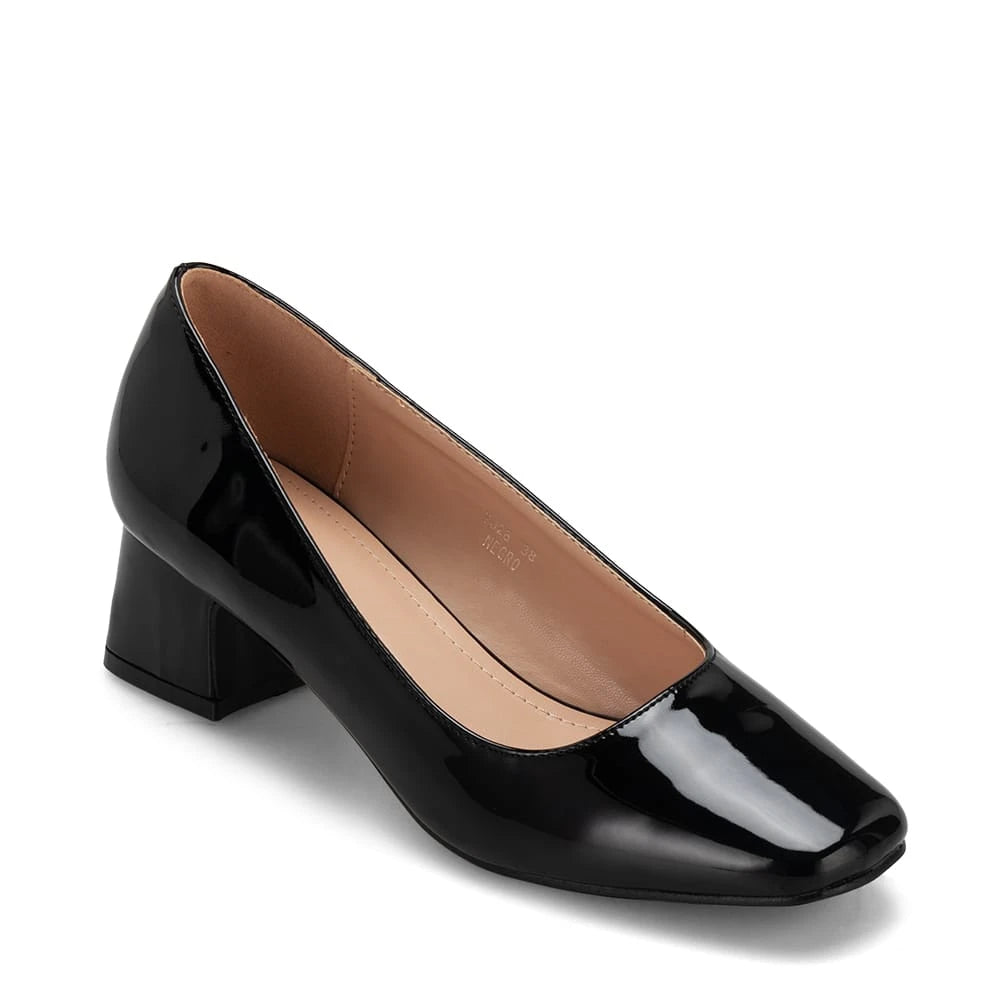 Zapatos Taco Mujer Alexia Negro Weide