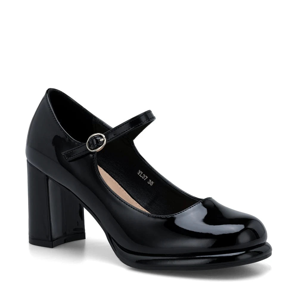 Zapatos Mary Jane Mujer Alina Negro Weide