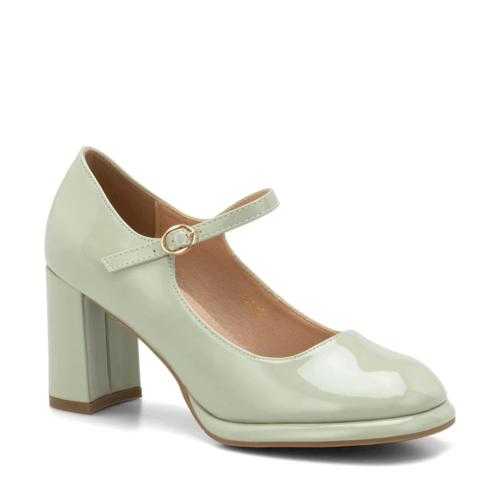 Zapatos Mary Jane Mujer Alina Verde Weide