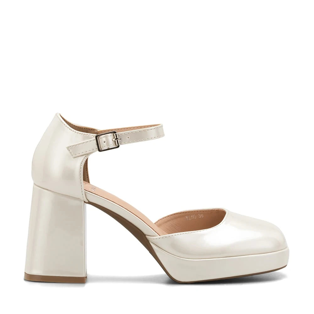 Zapatos Mary Jane Mujer Amalia Beige Weide