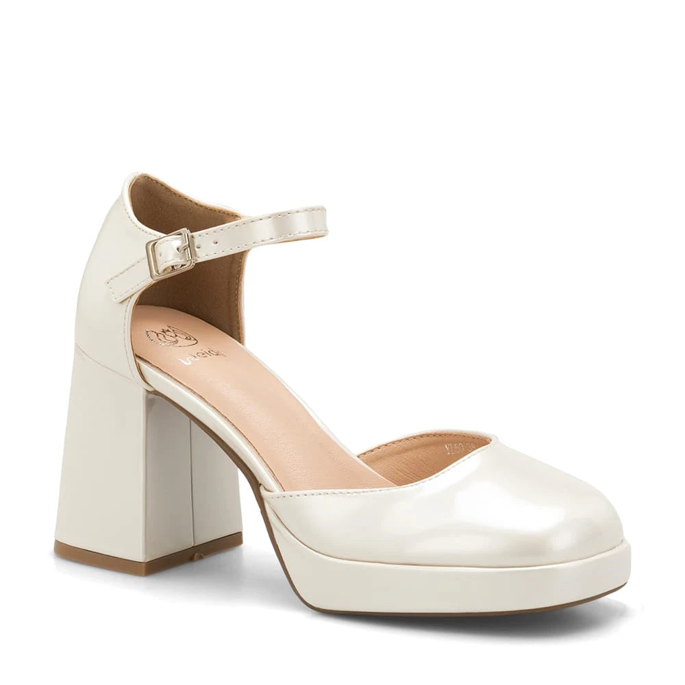 Zapatos Mary Jane Mujer Amalia Beige Weide