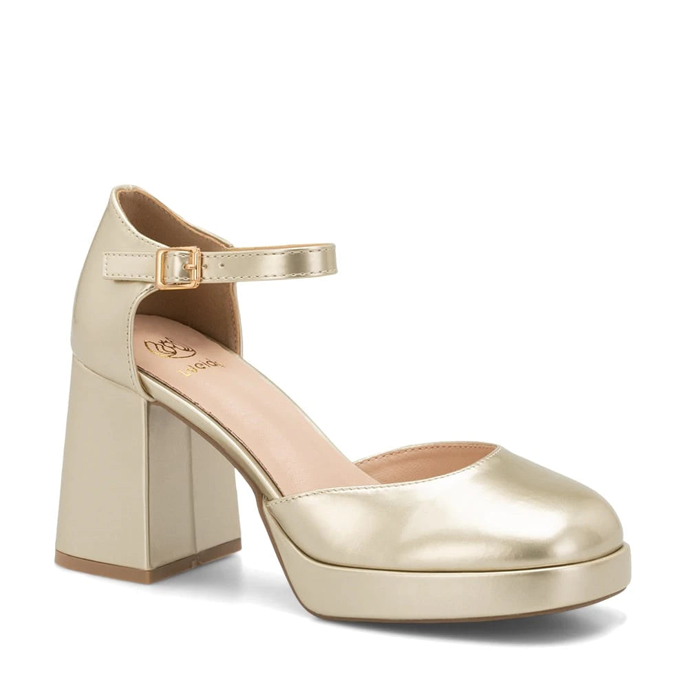 Zapatos Mary Jane Mujer Amalia Dorado Weide