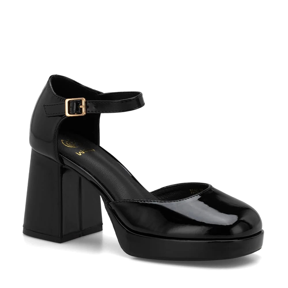 Zapatos Mary Jane Mujer Amalia Negro Weide