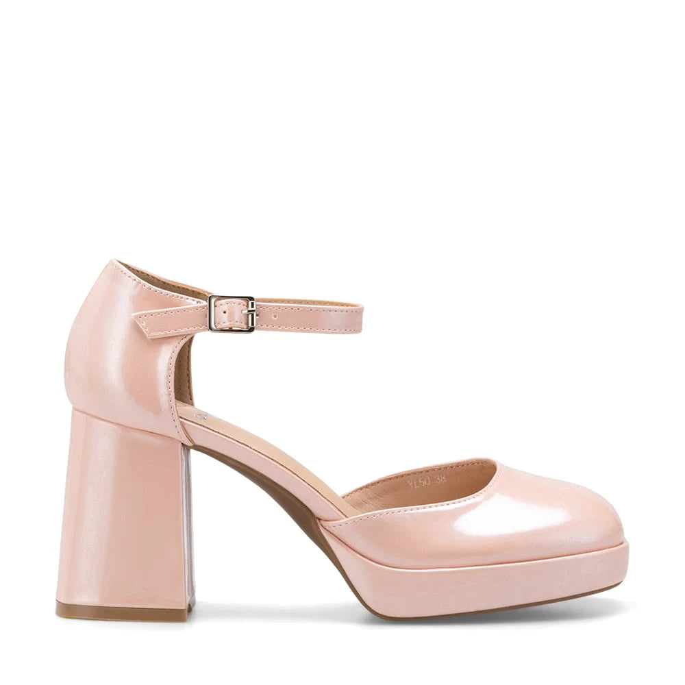 Zapatos Mary Jane Mujer Amalia Rosado Weide