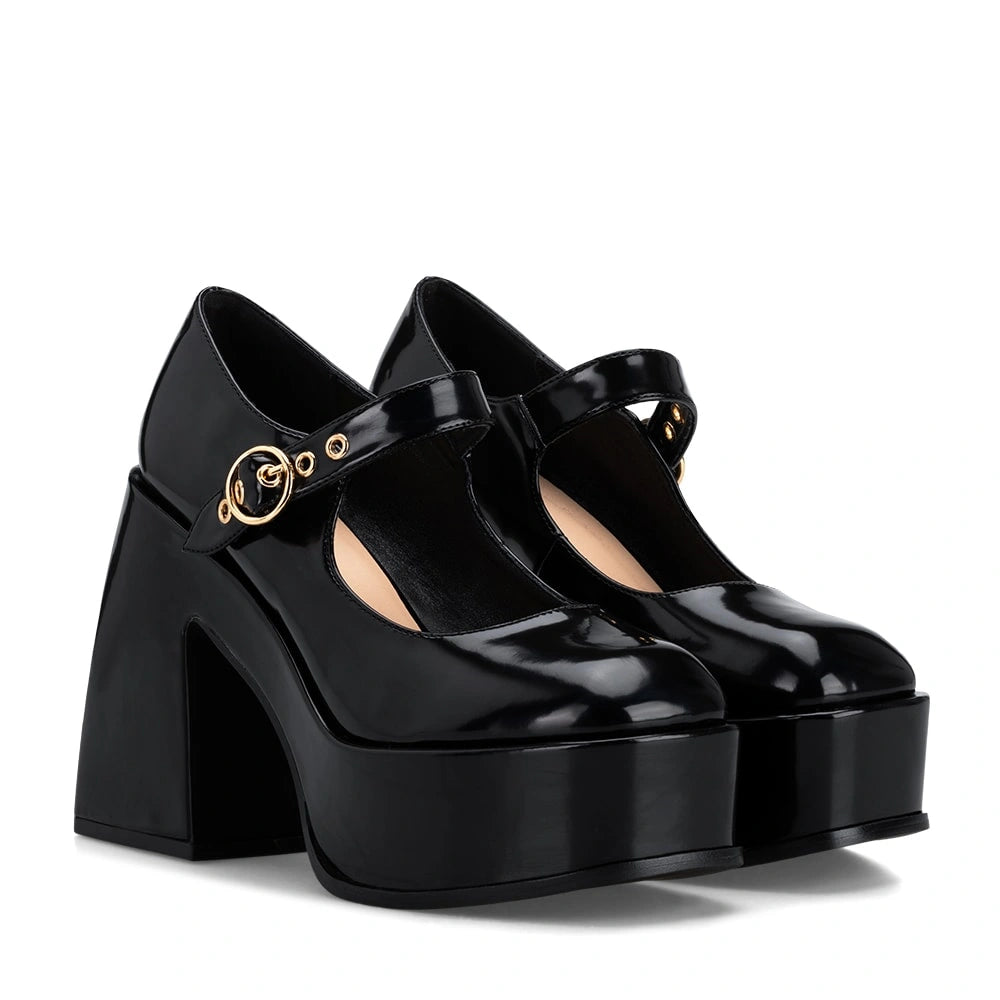 Zapatos Mary Jane Mujer Amaya Negro Weide