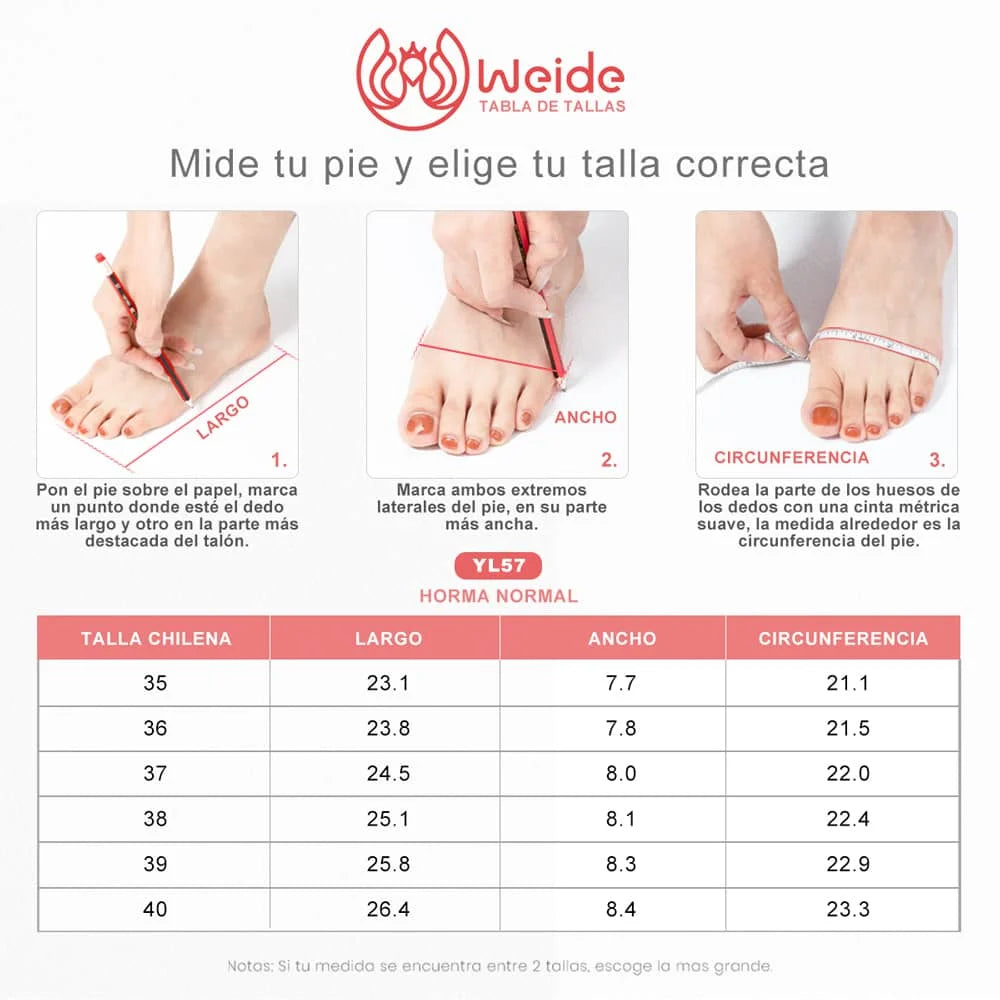 Zapatos Mary Jane Mujer Anais Negro Weide YL57