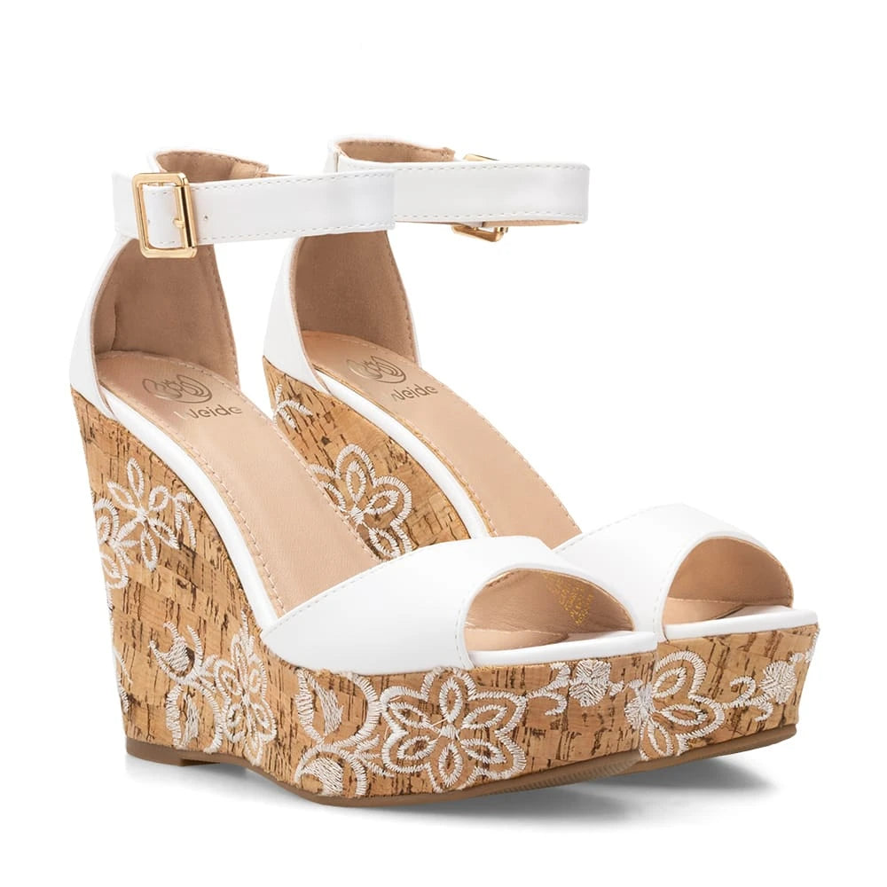 Sandalias Mujer Anastasia Blanco Weide
