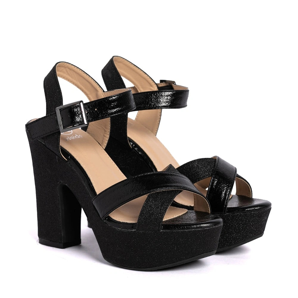 Sandalias Fiesta Mujer Sonia Negro Weide