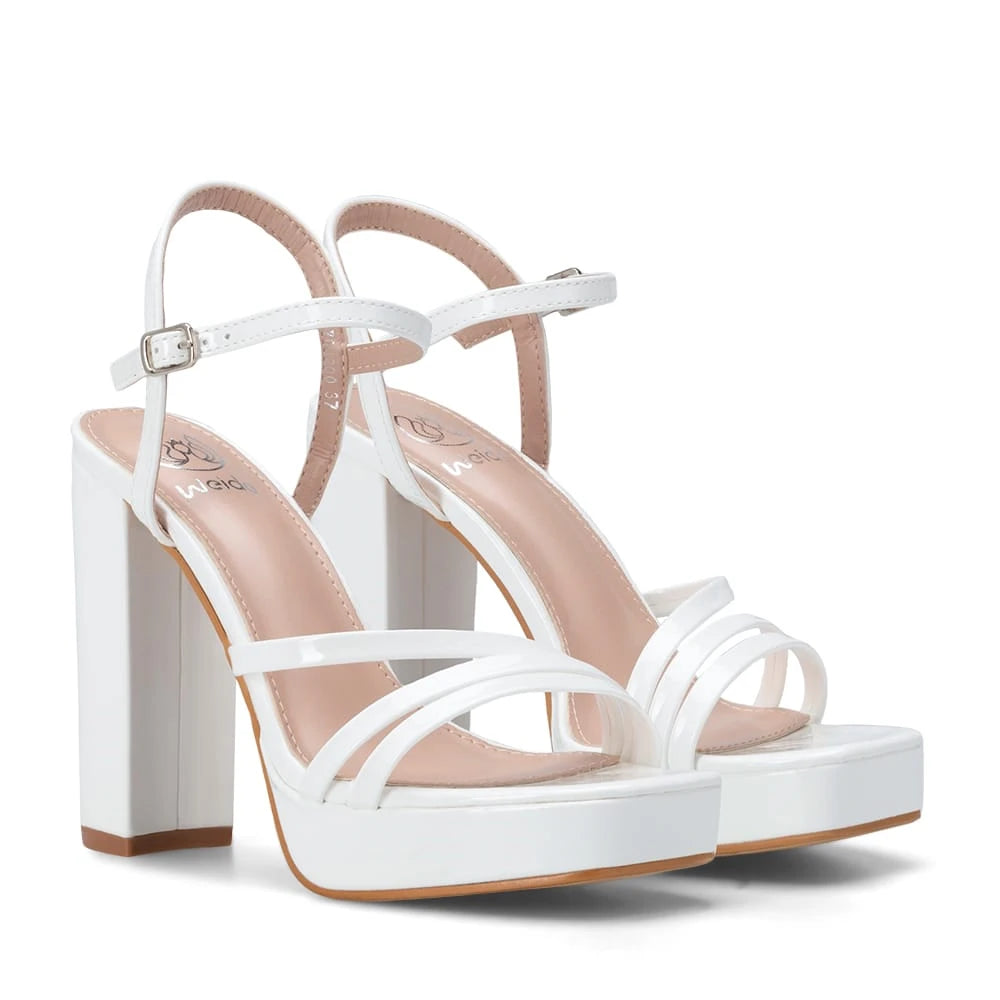 Sandalias Mujer Zulema Blanco Weide