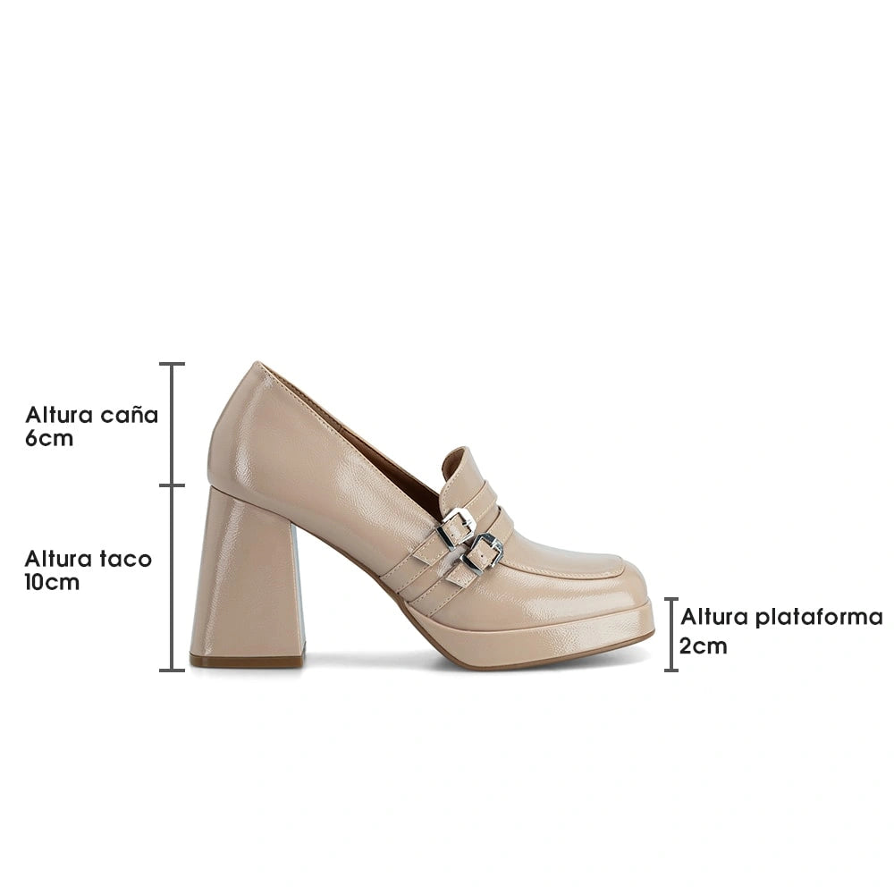 Mocasin Mujer Gertrudis Beige Weide