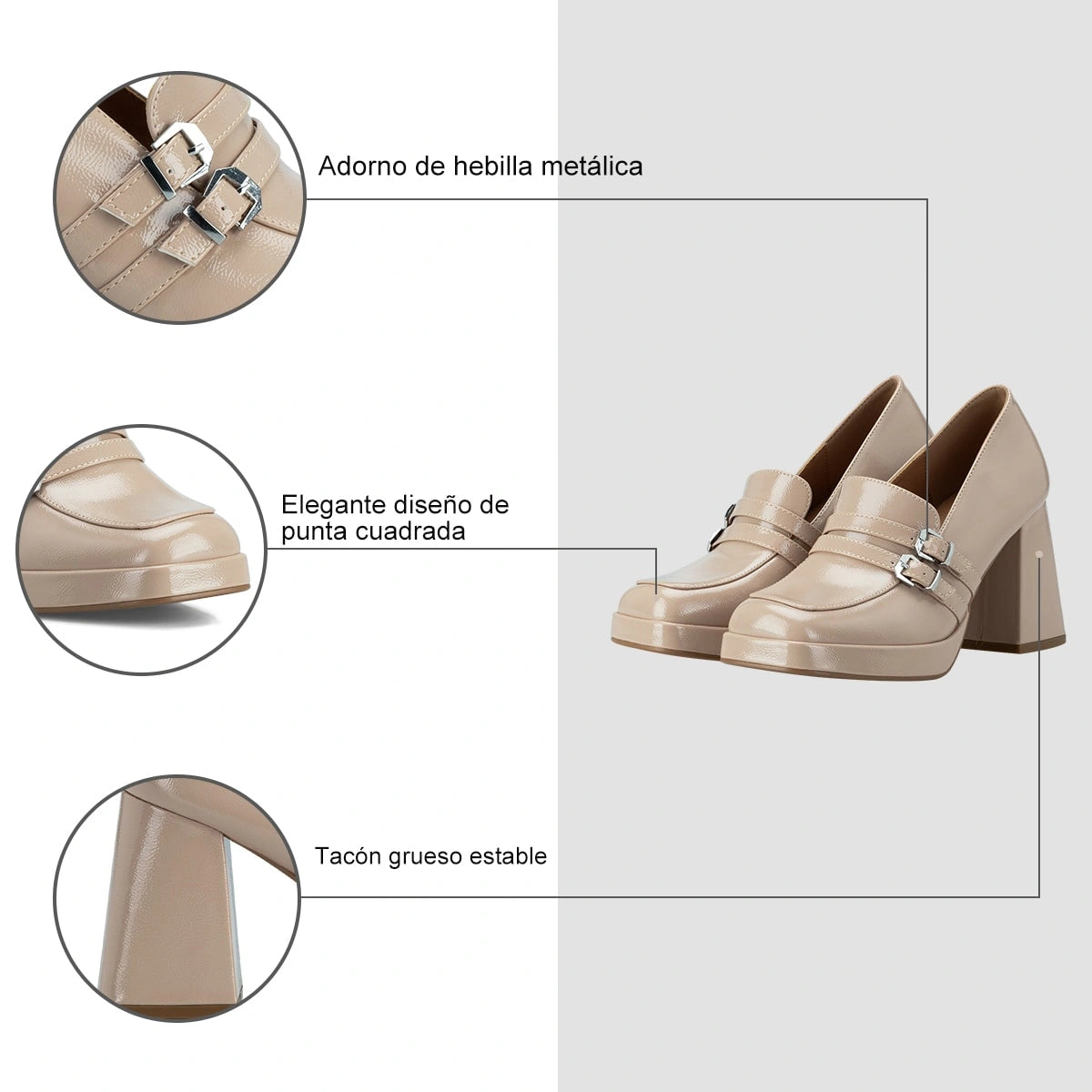 Mocasin Mujer Gertrudis Beige Weide