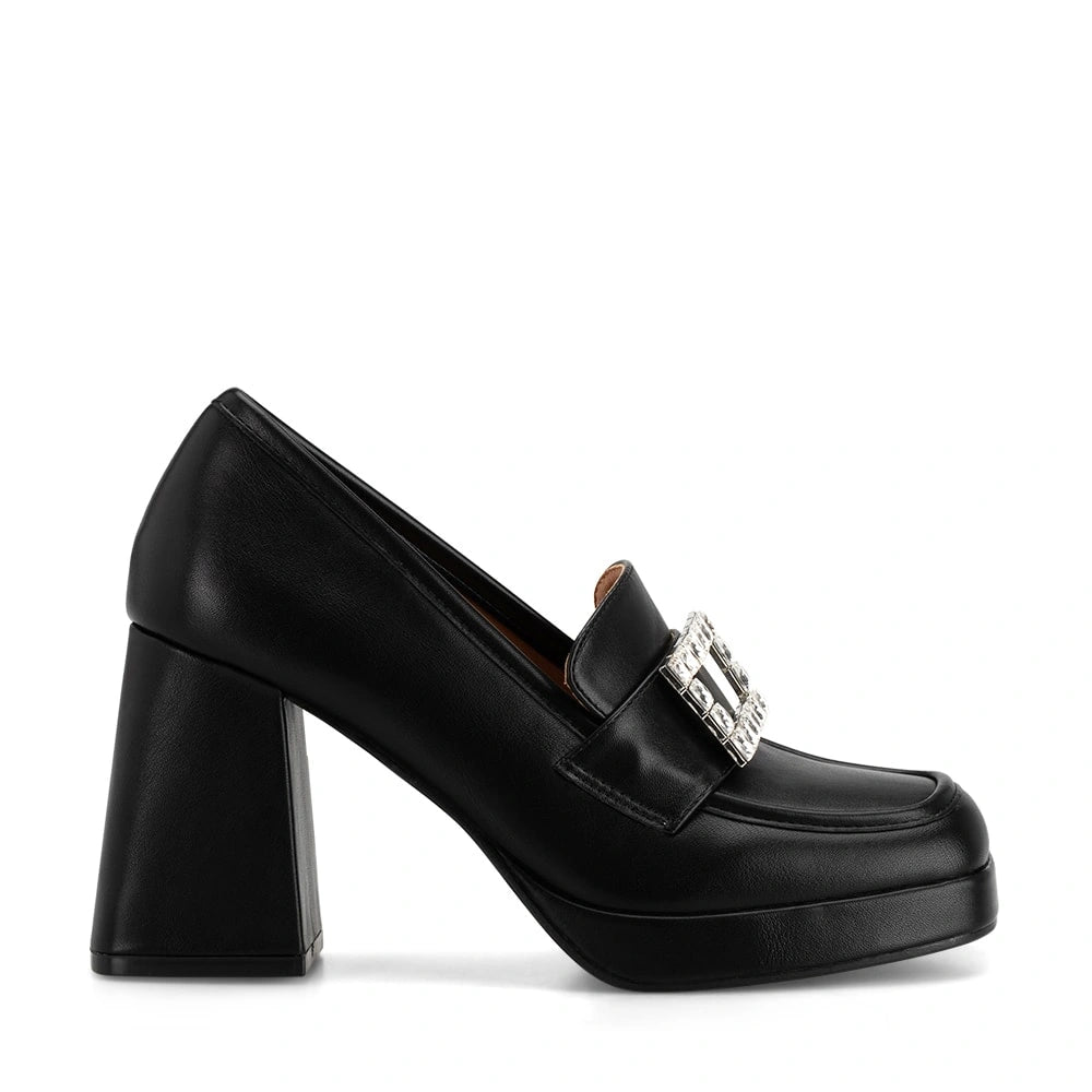 Mocasin Mujer Guillermina Negro Weide