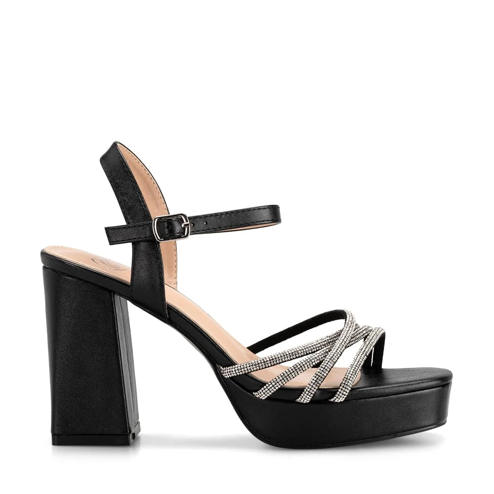 Sandalias Fiesta Mujer Agustina Negro Weide