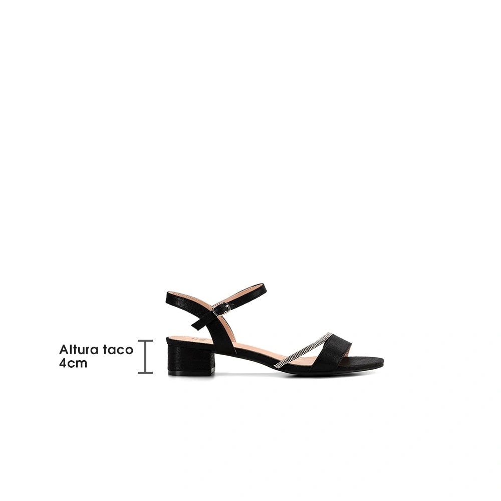 Sandalias Mujer Dalia Negro Weide