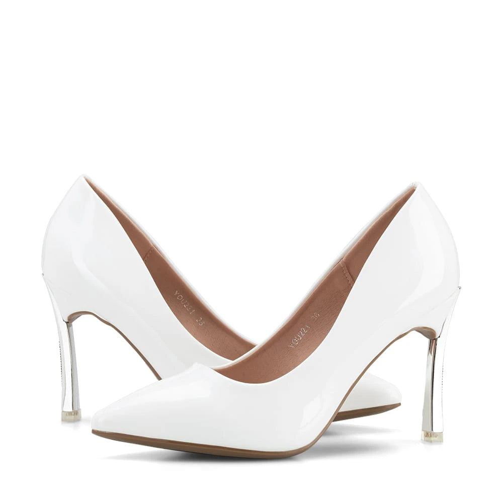Zapatos Taco Mujer Filomena Blanco Weide
