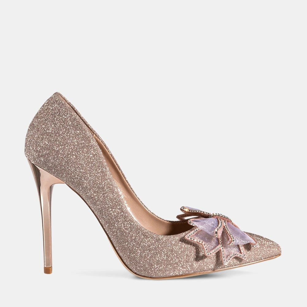 Zapatos Taco Mujer Hortensia Champan Weide Weide Chile